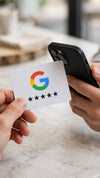 Tarjeta NFC para conseguir reseñas 5 estrellas en Google con 1 toque